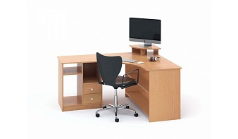 Стол офисный угловой Нео 54 BMS по индивидуальному заказу