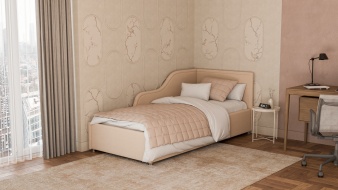 Кровать детская Бемби Классик BMS из велюра