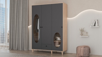 Шкаф распашной Брукс 2 BMS