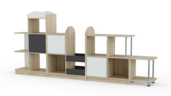 Полуоткрытый Стеллаж Полли 1 BMS