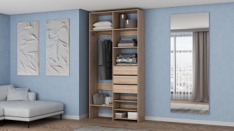 Стеллаж для одежды Мирта 84 BMS