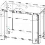 Схема сборки Журнальный столик Сокол СЖ-1 BMS