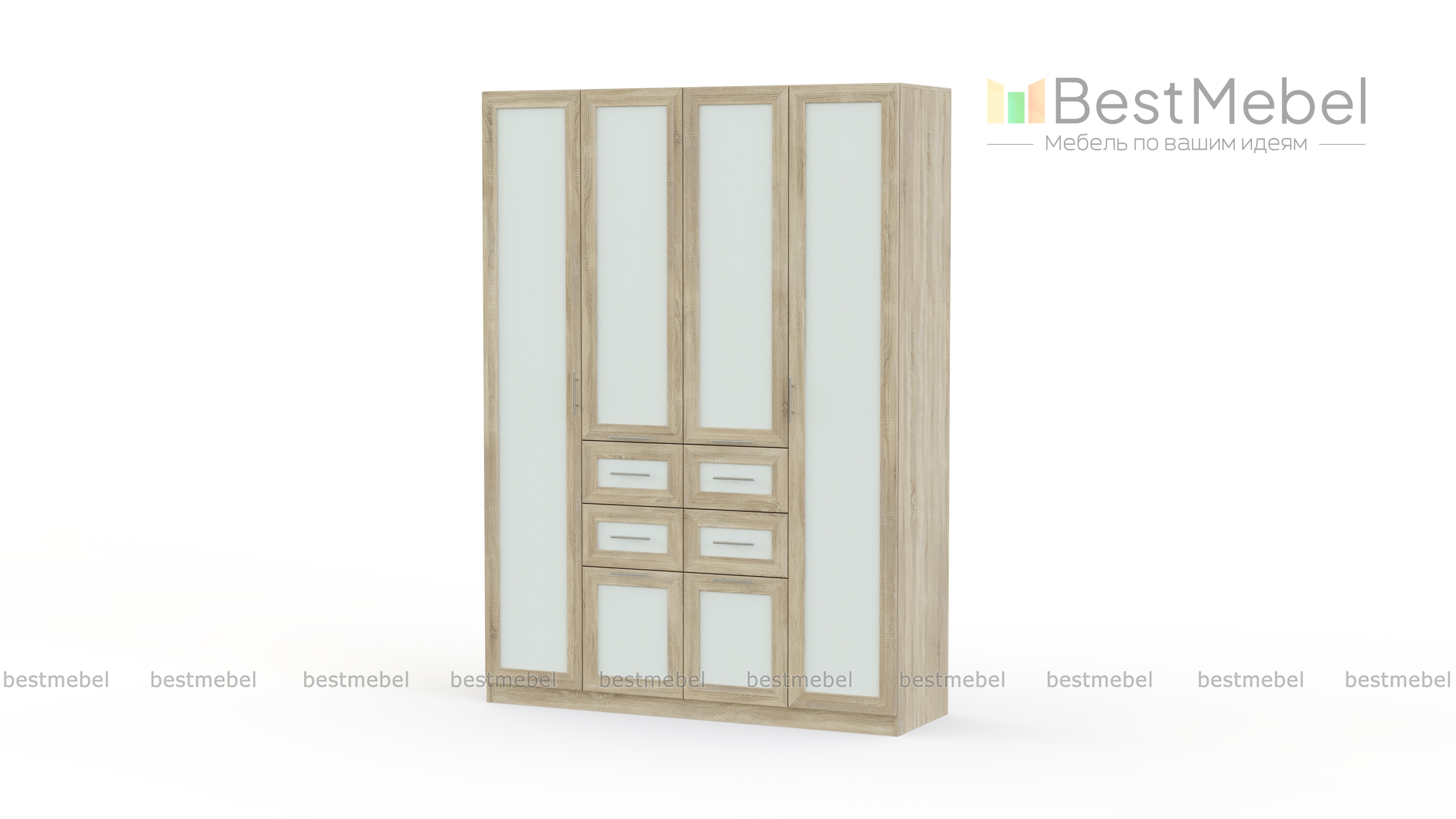 Распашной шкаф Крона 28 BMS