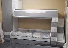 Детская двухъярусная кровать Н-2 BMS