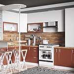 Кухня с барной стойкой Комфорт-1 BMS - Фото 1