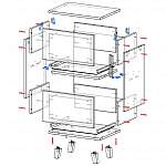 Схема сборки Тумба прикроватная Энни 10 BMS