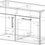 Схема сборки Тумба для ванной Атланта 8 BMS