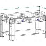 Схема сборки Журнальный стол Амстэр-1 BMS