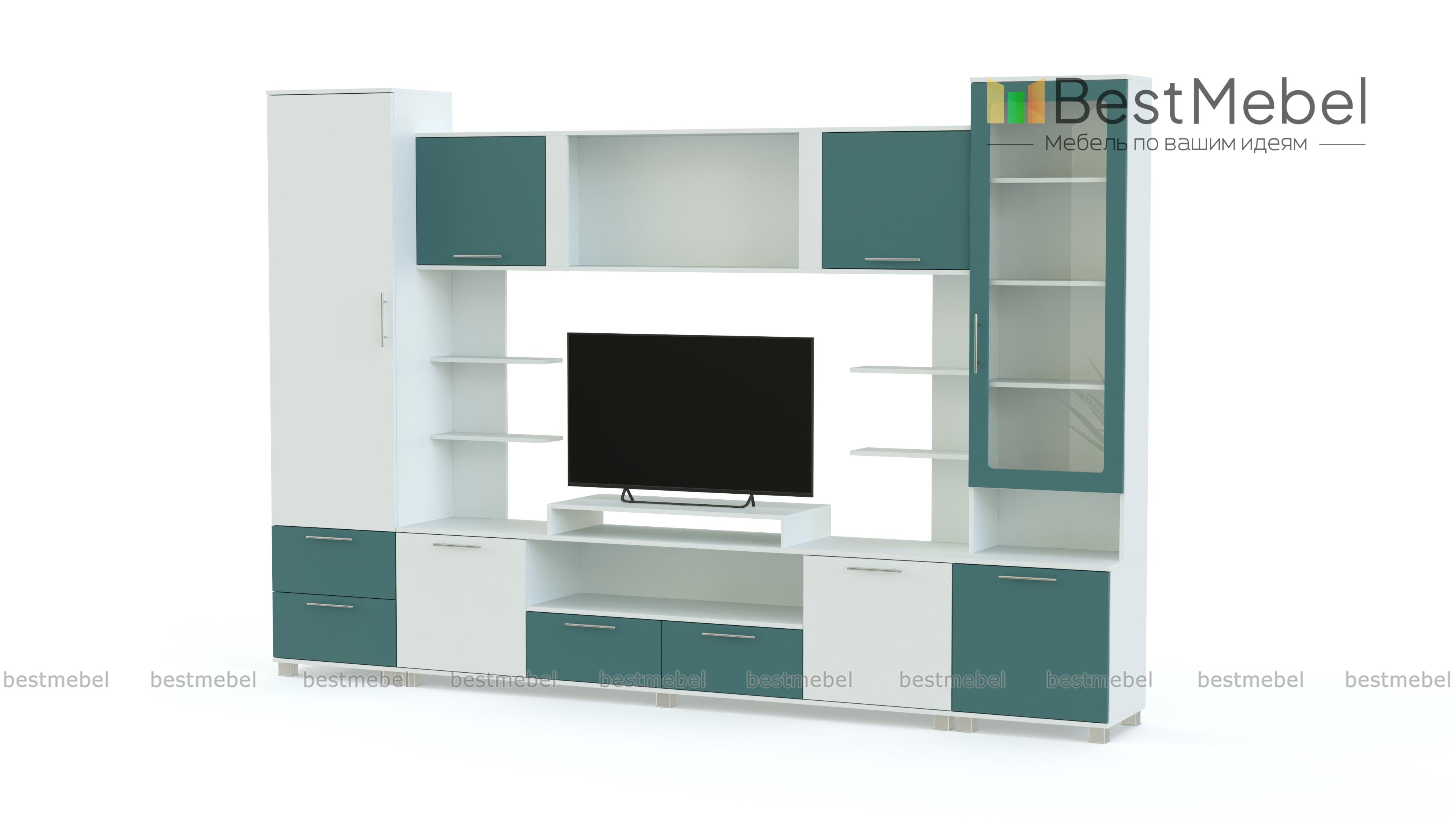 Стенка Равелло 2 глянец BMS - Фото