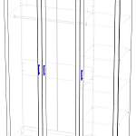 Схема сборки Распашной шкаф Арина 2 BMS