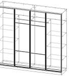 Схема сборки Шкаф-купе Оскар 13 BMS