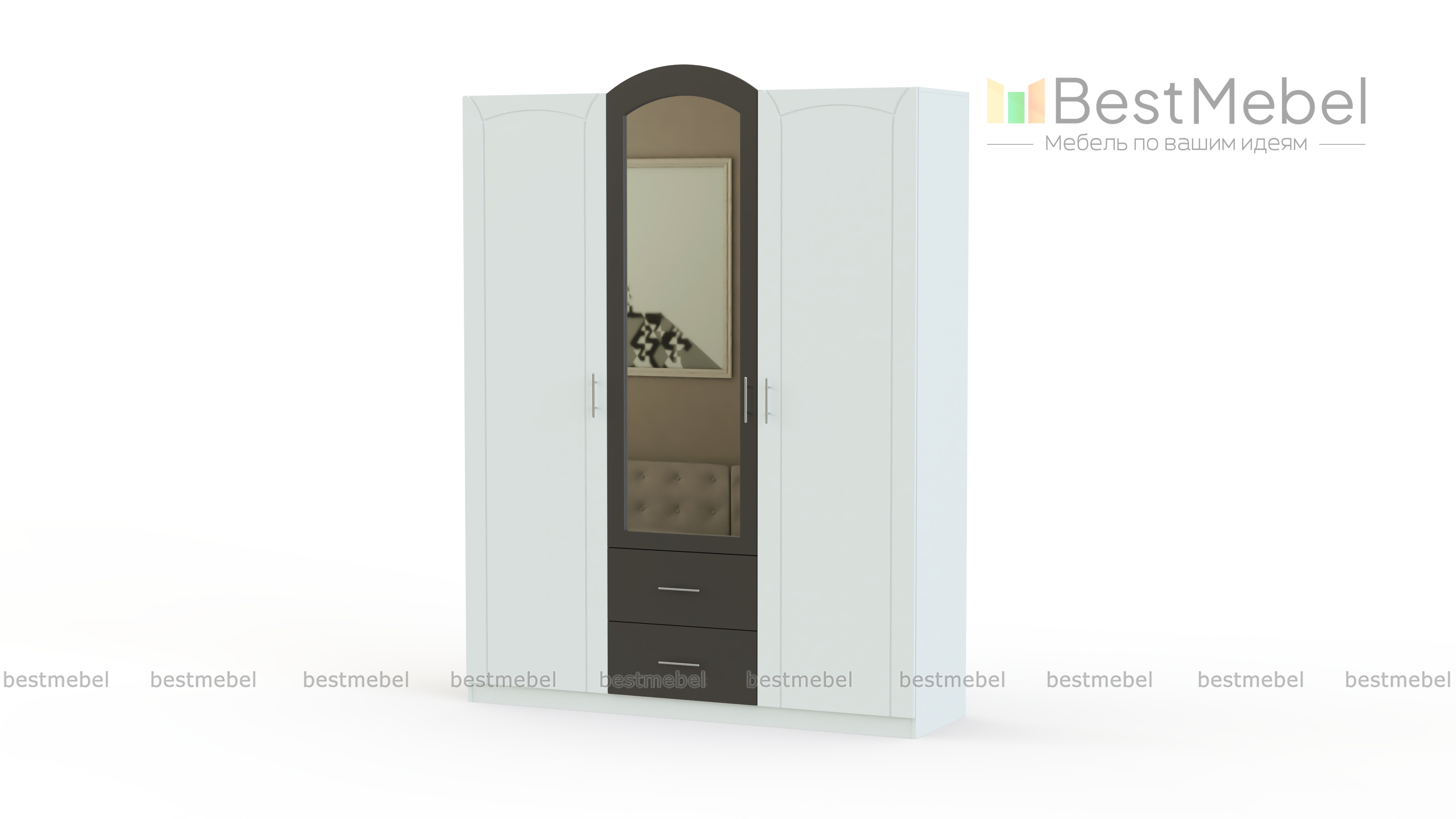 Распашной шкаф Марта 01 BMS