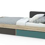 Кровать с 2-мя ящиками Jackie BMS - Фото 3