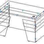 Офисный стол СП5 BMS (1300х750х800)