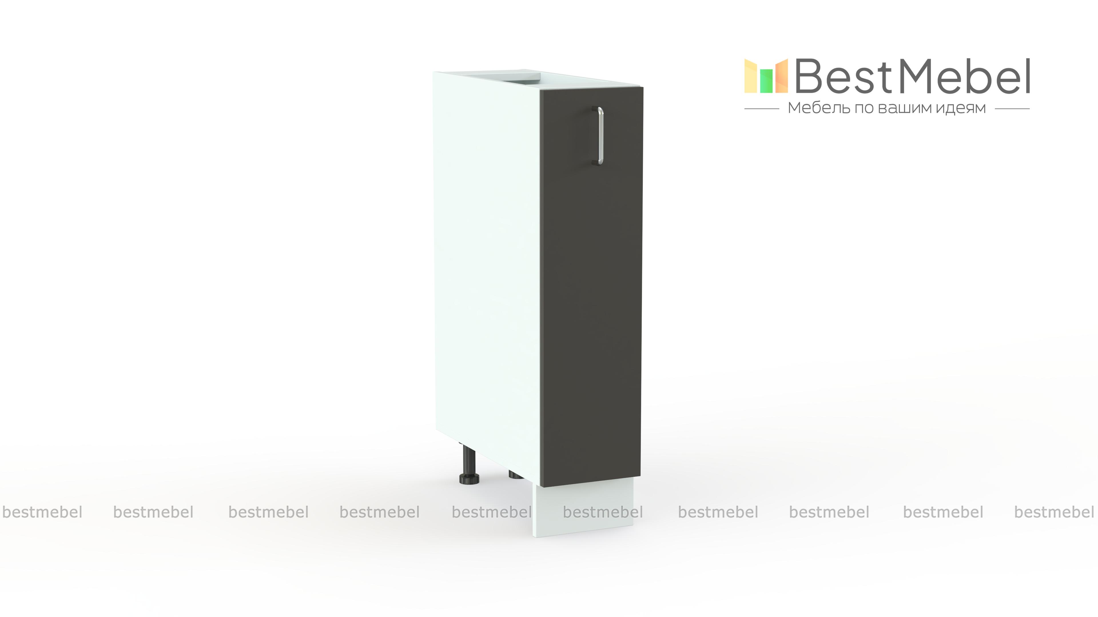 Шкаф нижний бутылочница Лофт BMS - Фото