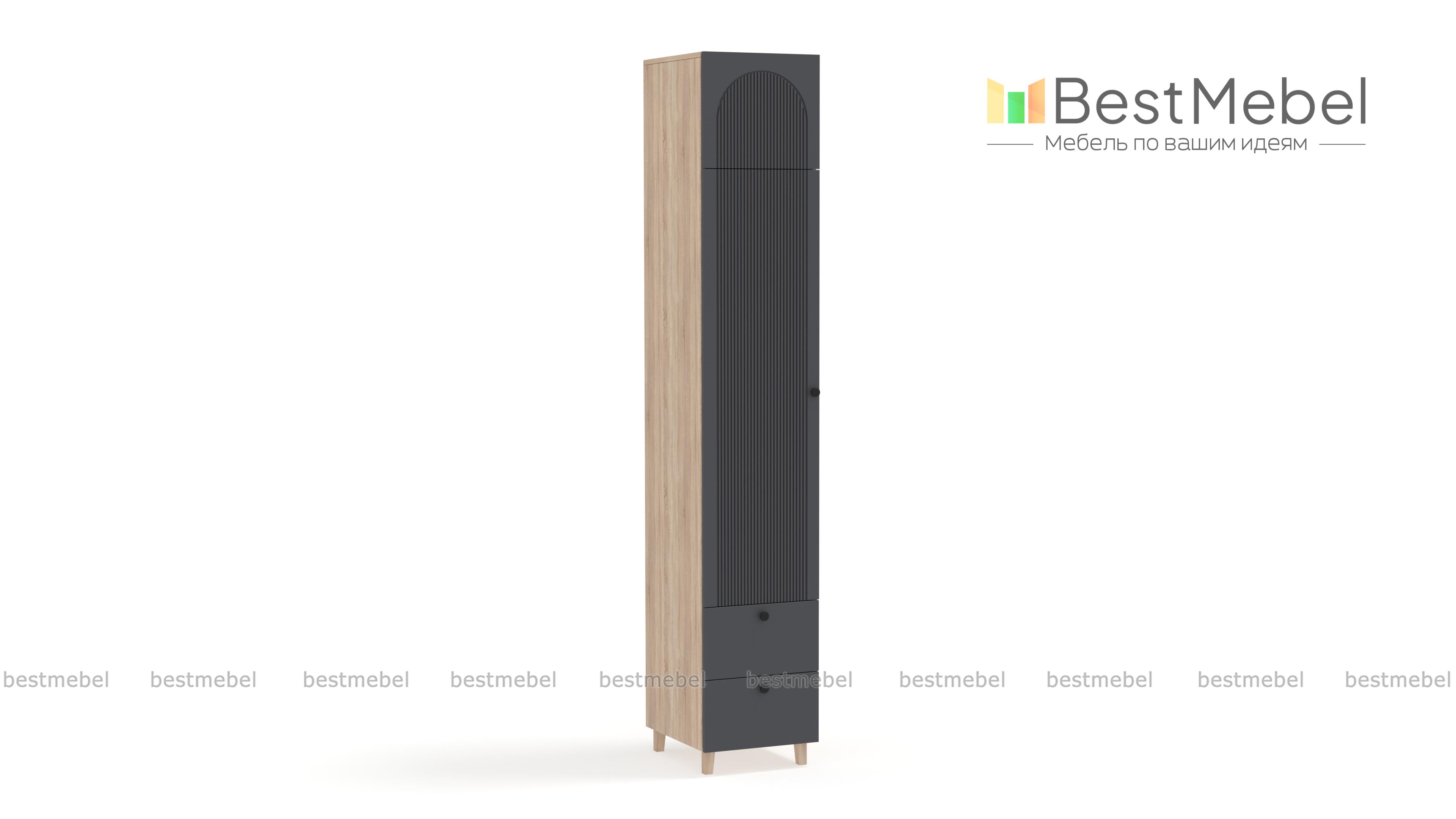 Шкаф-пенал Рене 14 BMS - Фото