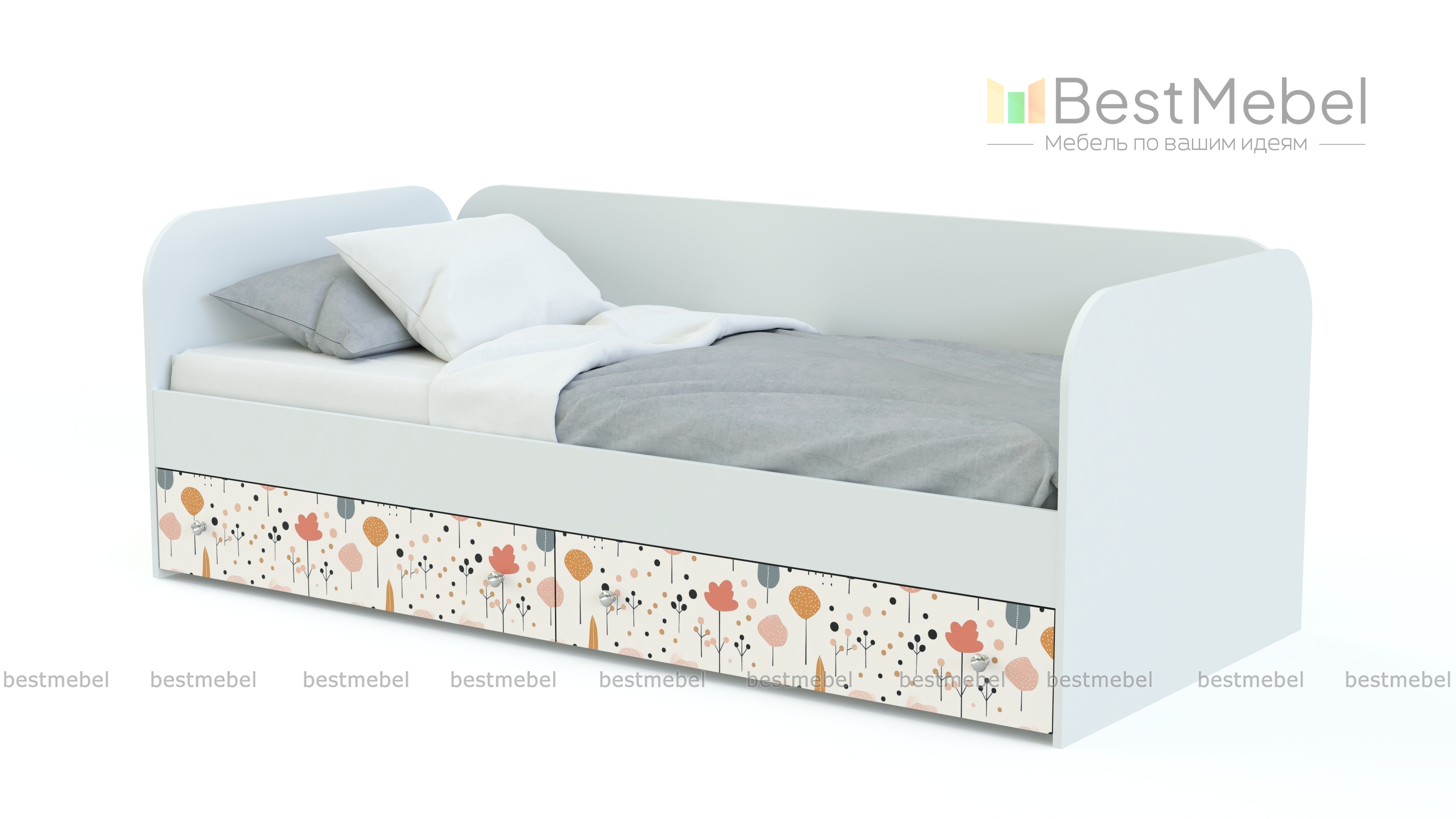Детская кровать Эльза 1 BMS