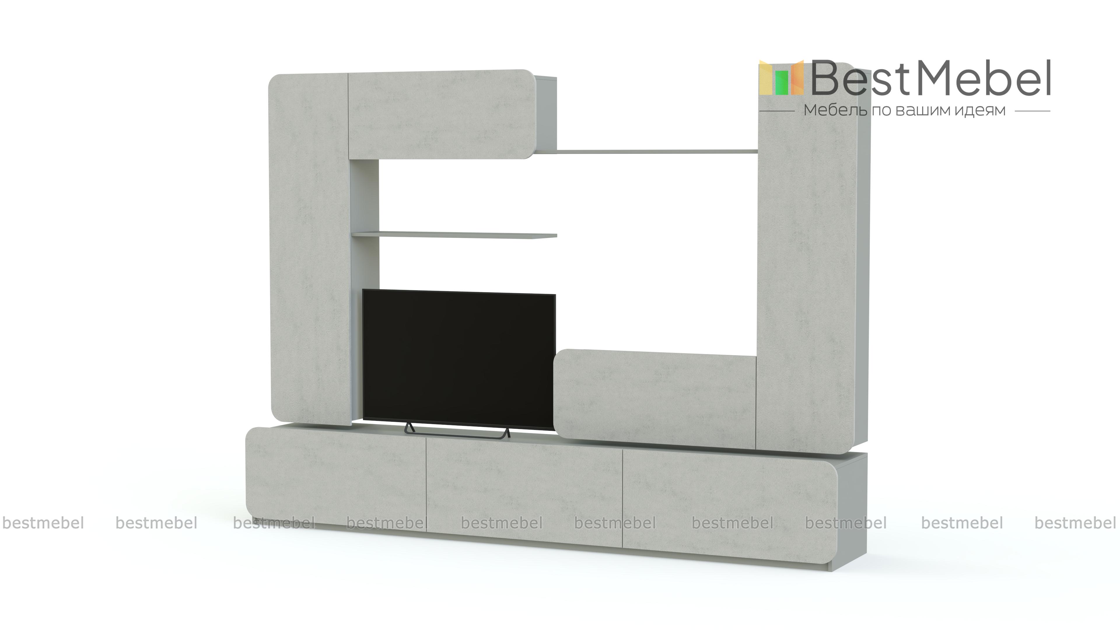 Стенка Модерно 7.1 BMS - Фото