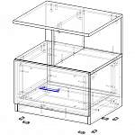 Схема сборки Прикроватная тумба Ристо 5 BMS
