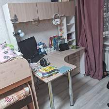 Угловой письменный стол для двоих с надстройкой Вента 75 BMS